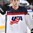 COLOGNE, GERMANY - MAY 8: USA's Johnny Gaudreau #13 looks on during the national anthem after a 4-3 preliminary round win over Sweden at the 2017 IIHF Ice Hockey World Championship. (Photo by Andre Ringuette/HHOF-IIHF Images)

